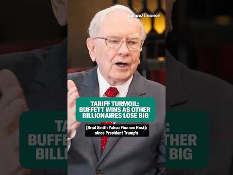 Buffett wins amid tariff turmoil as other billionaires lose big