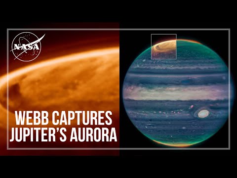 Webb Captures Jupiter’s Aurora
